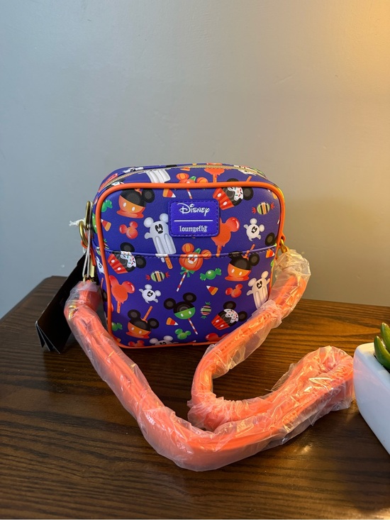 Loungefly Handbags - Loungefly Disney Mickey Mouse Halloween Treats Crossbody Bag